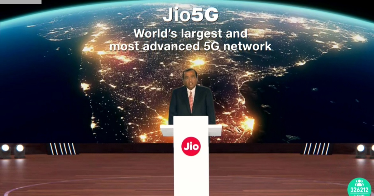 Reliance AGM: Whopping 2 Lakh Cr investment for 5G Rollout this Diwali, over 2 L jobs & much more